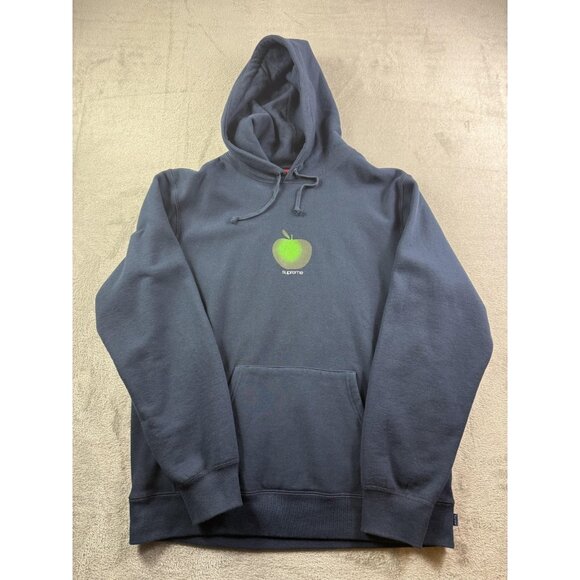 ☆Supreme Apple Pullover Hoodie アップル パーカー Supreme Apple Hooded Sweatshirt Ash Grey Men's - SS19 - US